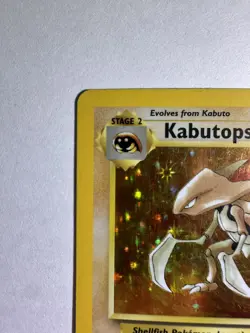 Kabutops 9/62 Unlimited Holographic MP Condition - Pokemon Fossil - Image 4