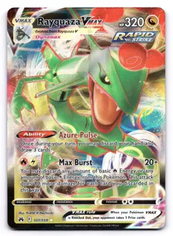 Rayquaza VMAX NM 101/159 Crown Zenith Pokemon TCG Holo - Image 1