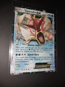 Pokemon Gyarados EX Holo Black Star Promos XY106 - Image 1