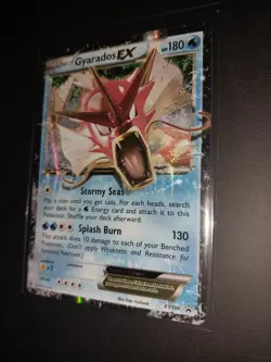 Pokemon Gyarados EX Holo Black Star Promos XY106 - Image 2