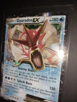Pokemon Gyarados EX Holo Black Star Promos XY106 - Image 3