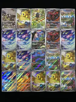 2025 Pokemon TCG S.Chinese CSV5C 132/129 130/129 AR Joltik Holo Lot*20 BL25 - Image 1