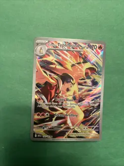 Pokemon Ethan's Typhlosion 190/182 Sv10 Destined Rivals Holo Illustration Rare - Image 1