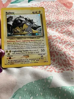 Raikou 13/64 - Unlimted Holo Rare - Neo Revelation Set - Pokemon TCG Card - Image 4
