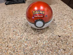 Pokemon TCG Poke Ball Tin w/3 Booster Packs & Stickers 🔥 Perfect, New,... - Image 4