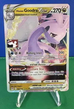 Hisuian Goodra VSTAR 136/196 Ultra Rare Pokemon 2022 Lost Origin NM - Image 1