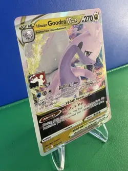 Hisuian Goodra VSTAR 136/196 Ultra Rare Pokemon 2022 Lost Origin NM - Image 3