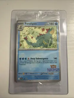 Pokemon TCG Illustration Contest 2024 Promo Pack SVP213, SVP214, SVP215 - SEALED - Image 1