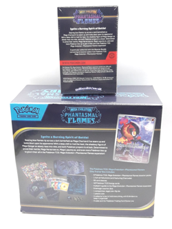 Pokemon Phantasmal Flames ETB & Booster Bundle Mega Evolution Factory SEALED New - Image 2