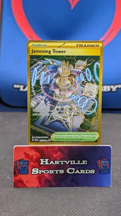Pokemon TCG Sv: Destined Rivals - Jamming Tower 243/182 Hyper Rare - English - Image 1