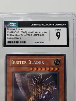 Buster Blader BPT-008 2003 Collectors Tin Limited Edition yugioh! CGC 9 - Image 2