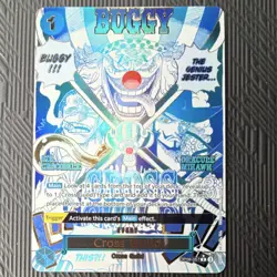 Cross Guild OP09-057 Event Foil Rare Buggy - ONE PIECE Card Game Bandai - Image 1