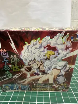 One Piece TCG Booster Box - Tough Tides Sealed Box | 30 Packs | 120 Cards - Image 1