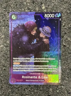 One Piece Rosinante & Law (Alternate Art) Alt Art EB04-038 The Azure Sea's Seven - Image 3