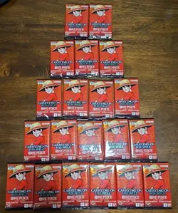 One Piece Carrying On His Will OP-13 LOT OF 20 Booster Packs Sealed English New - Image 1