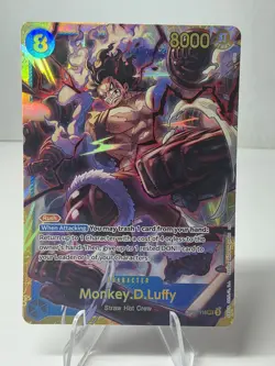 One Piece TCG - Monkey D Luffy SEC English - OP11-118 - A Fist of Divine Speed A - Image 1