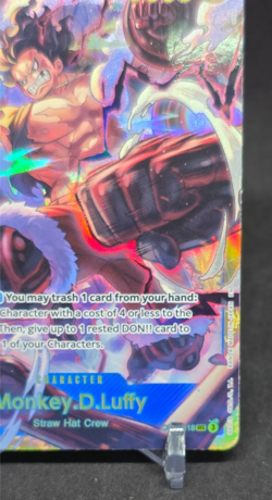 One Piece TCG Monkey D. Luffy OP11-118 SEC A Fist of Divine Speed English - Image 3