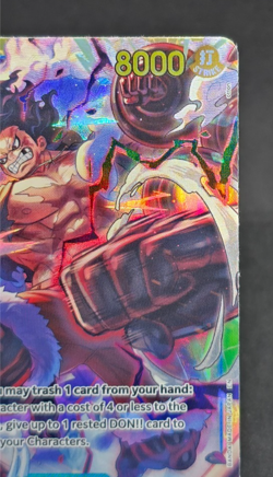 One Piece TCG Monkey D. Luffy OP11-118 SEC A Fist of Divine Speed English - Image 4