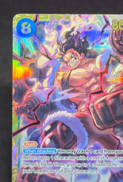 One Piece TCG Monkey D. Luffy OP11-118 SEC A Fist of Divine Speed English - Image 5