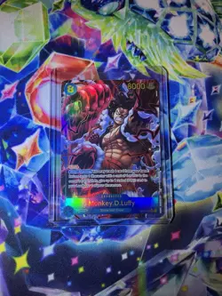 One Piece TCG - Monkey D Luffy Alt SEC - OP11-118 - A Fist of Divine Speed NM/M - Image 1