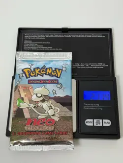 2000 Pokemon Neo Discovery Pack Sealed * Smeargle Art WOTC * 21.14g HEAVYU! - Image 1