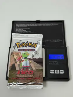 2000 Pokemon Neo Discovery Booster Pack Sealed * Xatu Art WOTC * 21.08 HEAVYU! - Image 1
