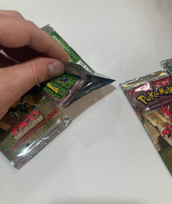 Lot 4 Pokemon TCG NEO DISCOVERY EMPTY Opened Booster Pack Wrappers Full Art Set - Image 4