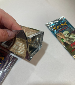 Lot 4 Pokemon TCG NEO DISCOVERY EMPTY Opened Booster Pack Wrappers Full Art Set - Image 5