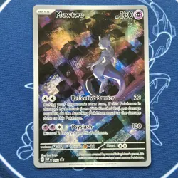Mewtwo SVP 052 [Black Star Promo - 151] NM Illustration Rare Pokemon TCG #2 - Image 1