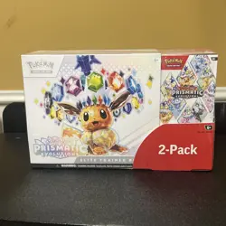 Pokemon Costco 2-Pack Prismatic Evolutions ETB/Booster Bundle - New/Sealed - 🔥 - Image 2