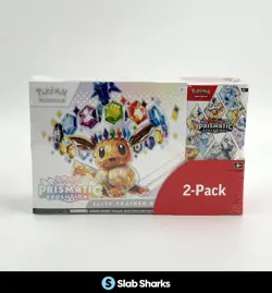 POKEMON TCG PRISMATIC EVOLUTIONS ELITE TRAINER BOX BOOSTER BUNDLE 2-PACK SEALED - Image 1