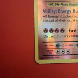 Pokemon TCG Charizard 2016 Reverse Holo Card 11/108 XY: Evolutions - Image 5