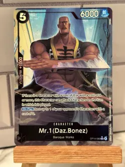 One Piece TCG OP14 Mr. 1 (Daz Bonez) Alt Art OP14-090 - Image 1