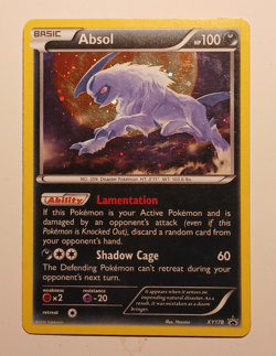 Pokemon TCG Absol XY178 XY Holo Black Star Promo - Image 1