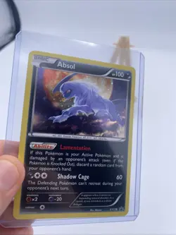 Absol Cosmos Holo XY178 2016 Black Star Promo LP Pokemon Card - Image 2