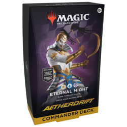 Magic The Gathering Aetherdrift Eternal Might Commander Deck [New] - Image 1