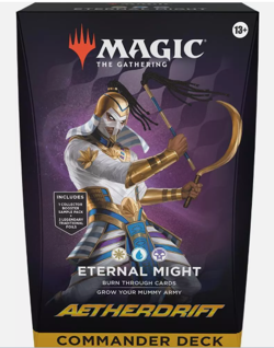 Magic Aetherdrift Commander Deck : Eternal Might - Image 1