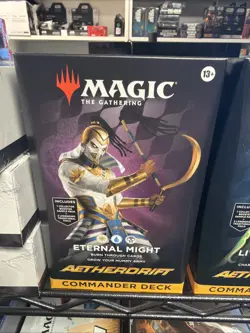 Magic The Gathering: Aetherdrift Commander Deck- Eternal Might - Image 1