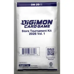 Digimon Card Game Store Tournament Kit 2026 Vol 1 English Sealed - Image 1