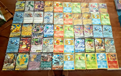 Huge Pokemon Collection - 98 Jumbo Cards, Toys, Accessories, Eevee Pouches!!!!!! - Image 1