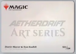 MTG - Aetherdrift - District Mascot Art Card (50/54) -h411 - Image 2