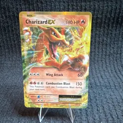 Pokemon Charizard EX 12/108 Evolutions Ultra Rare Holo 180 HP Basic Card - Image 1