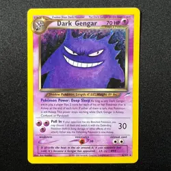 Dark Gengar 6/105 Neo Destiny Holo Ultra Rare Pokemon Cards TCG WOTC Vintage MP - Image 1