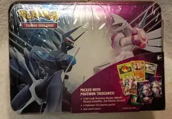 SEALED Pokemon TCG Sword & Shield Palkia &Dialga Fall Collectors Chest 2022 Tin - Image 1