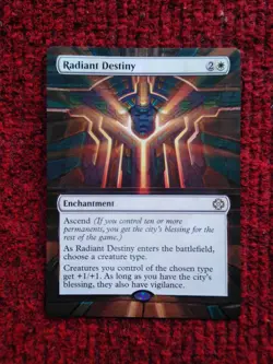 Radiant Destiny MTG The Lost Caverns of Ixalan Hand Painted Extended Altered Art - Image 2