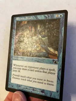 Rhystic Study Magic The Gathering MTG Prophecy - Image 3