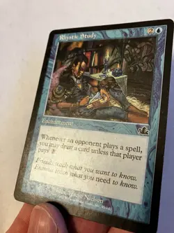 Rhystic Study Magic The Gathering MTG Prophecy - Image 4