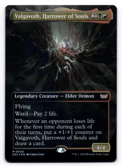Valgavoth, Harrower of Souls NM Commander: Duskmourn: HoH 6 MTG Foil - Image 1