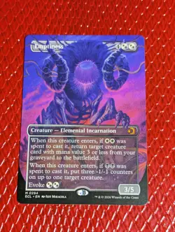 Emptiness - BORDERLESS - Lorwyn Eclipsed - MtG- NM IN HAND ships quick - Image 1