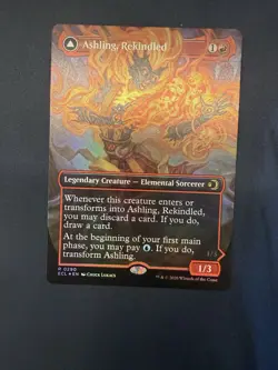 DDcards 🇨🇦 Mtg Gathering Lorwyn Eclipse Borderless Ashling Rekindled Foil - Image 1